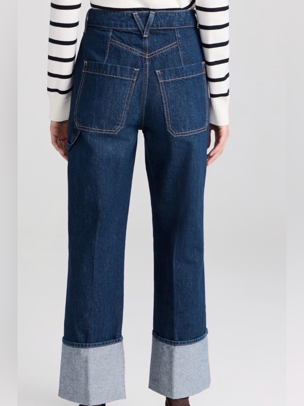 Veronica Beard Dylan High Rise Straight Leg Jeans - Picture 2 of 8